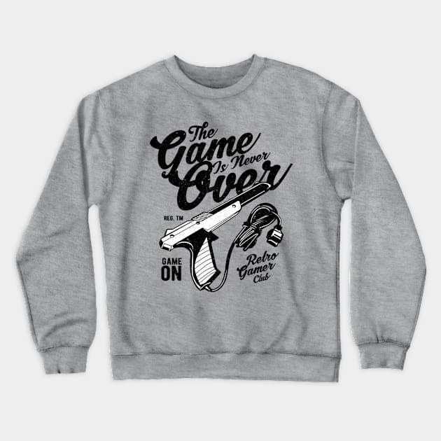 The Game is Never Over Crewneck Sweatshirt by BB Tees